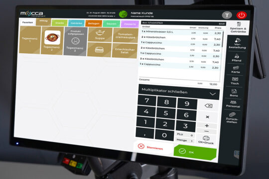 Kassensystem mocca.pos mit Kassensoftware mocca.touch