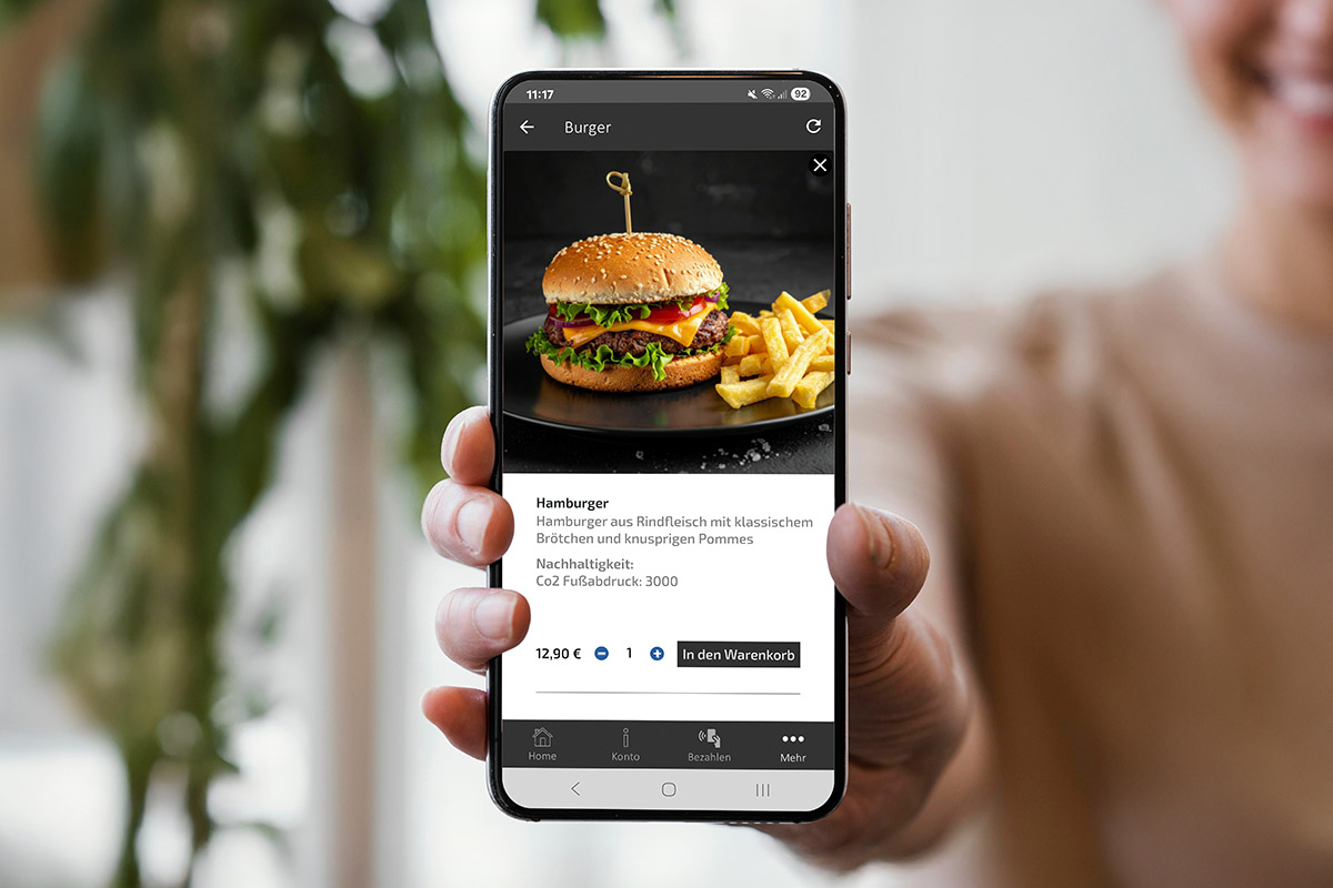 Vorbestellen via Smartphone