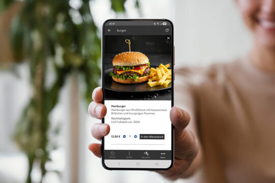 Gäste-App mocca.loyalty App: Vorbestellung
