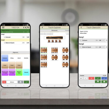 Smartphone-Kasse mocca.touch.mobile