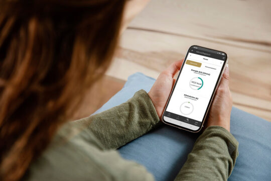 Gäste-App mocca.loyalty App: Nährstofftagebuch