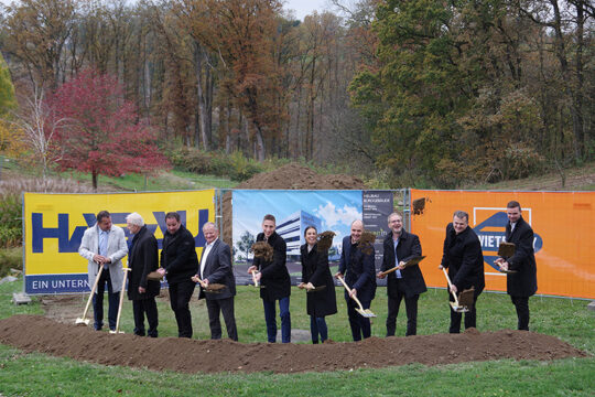 The groundbreaking ceremony for the new building of COUNT IT and ventopay (c) COUNT IT