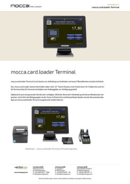 Datenblatt mocca.card.loader Terminal