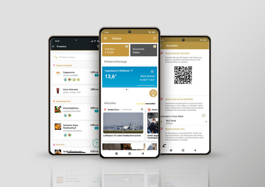 Newsadoo Integration in der mocca.loyalty App