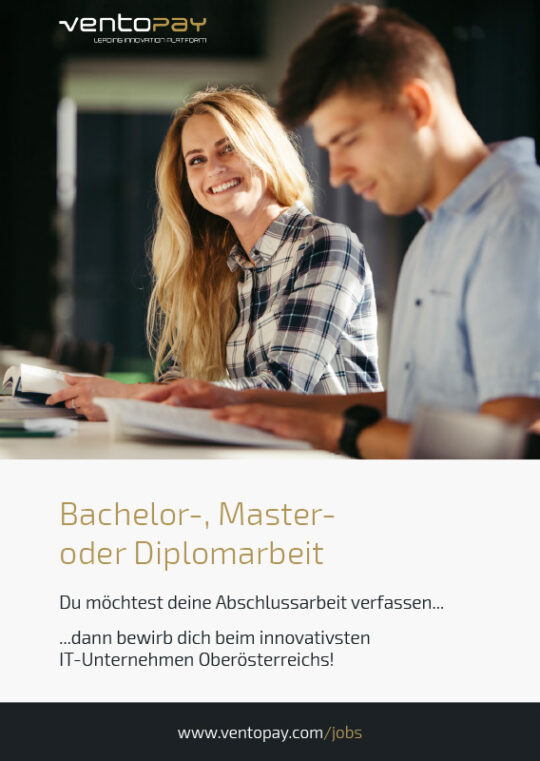 Jobausschreibung Bachelor-, Master- oder Diplomarbeit