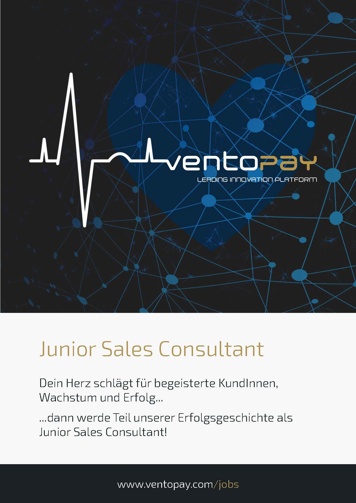 Jobausschreibung Junior Sales Consultant