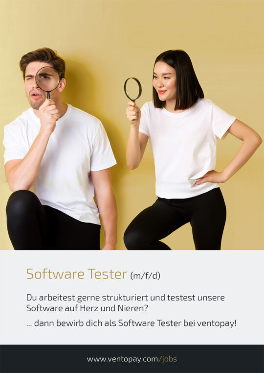 Jobausschreibung Software Tester
