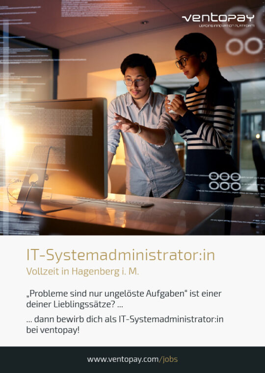 Jobausschreibung IT-Systemadministrator:in