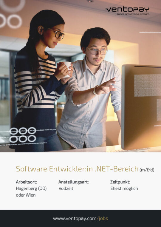 Jobausschreibung Software Entwickler:in .NET