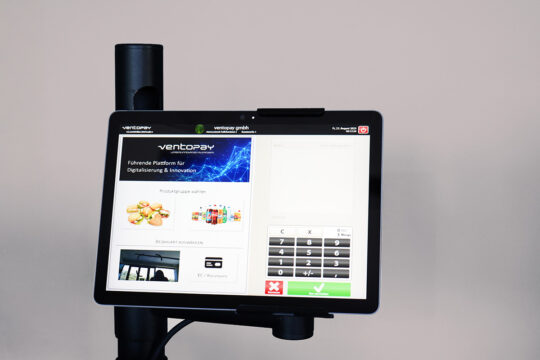 Selbstbedienungskasse mocca.touch.self