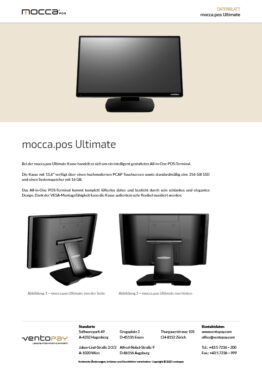 Datenblatt mocca.pos Ultimate