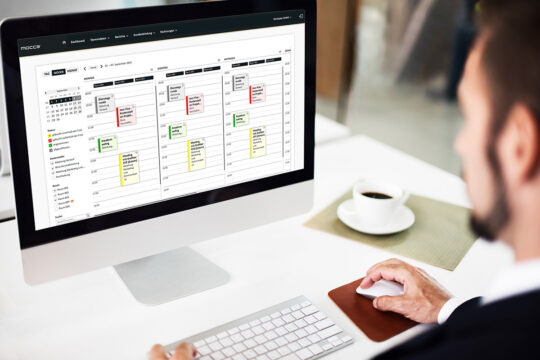 mocca-group.ai - Pioneering AI transformation mit Konfernz- und Raumbuchung