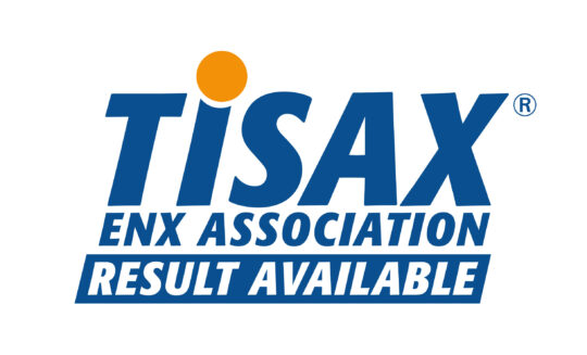 Das Ergebnis des TISAX Prüfprozesses ist im ENX-Portal veröffentlicht.
