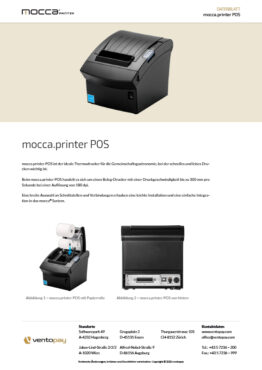 Datenblatt mocca.printer POS